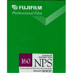  Fujifilm Pro 160 NPS 4x5 Professional Color Negative Film 