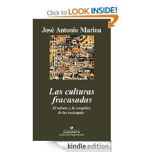   de las sociedades (Argumentos) (Spanish Edition): José Antonio Marina