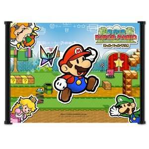  Super Paper Mario Wii Game Fabric Wall Scroll Poster (21 