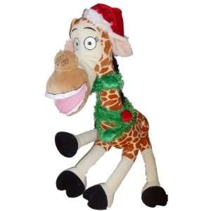  Merry Madagascar Christmas Melman the Giraffe Plush (Large 