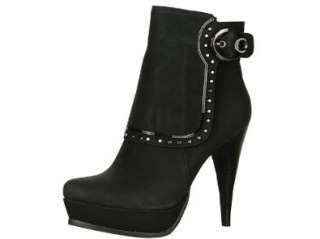    Reneeze REBECCA 5 Womens High Heels Ankle Boots   Black: Shoes