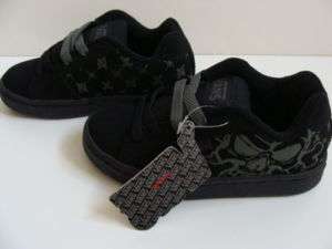 VANS Boys Widow Black Skate Shoes Sneakers NEW NIB 11  