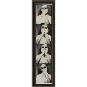  20.5x6.75 Self Portrait, c. 1963 by Andy Warhol Framed 