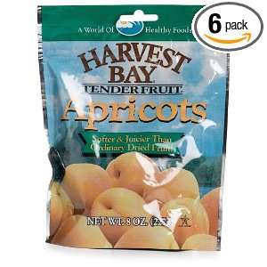   Apricot, 8 Ounce Bags (Pack of 6)  Grocery & Gourmet Food