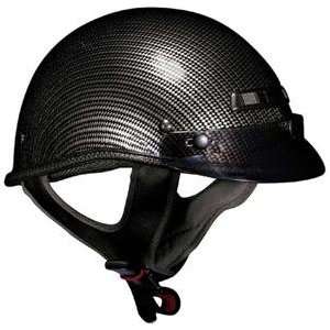  Vega XTS Solid Helmet   Small/Carbon Fiber: Automotive