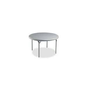   IndestrucTables Too™ 1200 Series Round Folding Table: Home & Kitchen