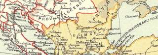 EUROPE 1270 1555 Reformation Islam, E Churches, 1897 map  
