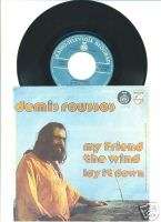 DEMIS ROUSSOS MY FRIEND THE WIND YUGO PS 45rpm 1973  