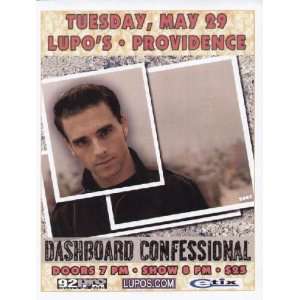  Dashboard Confessional Concert Flyer Providence: Home 