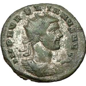  AURELIAN 270AD Genuine Authentic Ancient Roman Coin ZEUS w 