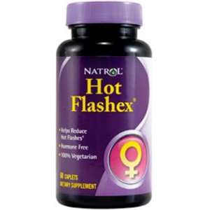  Hot Flashex 60 Caplets (Hormone Free   Helps Reduce Hot Flashes 