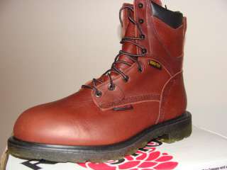 Red Wing Model #1412 Insulated Waterproof Boot. Brown. Various Szs 