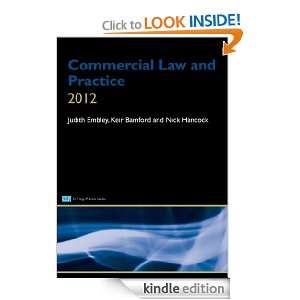 Commercial Law and Practice Kier Bamford  Kindle Store