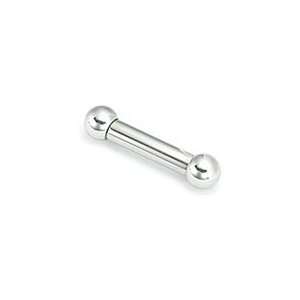 6g Internal Steel Straight Barbell   5/8~16mm with 6mm balls (2.0mm 