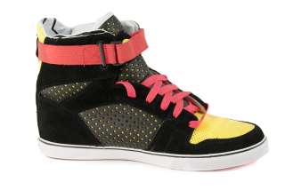 Osiris Rhyme Remix Black/Yellow/Red/Del Size 13 Shoes  
