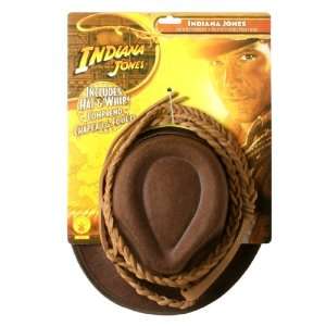  Indiana Jones Indiana Hat and Whip Set Child Toys & Games