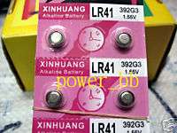 LR41 50 Pcs Sale Lithium Battery Cell Alkaline LR 41  