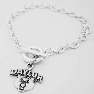  Baylor University Bears Charm Bracelet Arts, Crafts 
