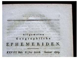 Weimar Industrie Comptoirs, 1809. 8vo. 21 pages. Text is in German. A 