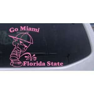  Go Miami Pee On Florida State Car Window Wall Laptop Decal 