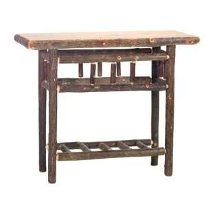 Fireside Lodge 84130 / 84131 / 84133 Hickory Open Sofa Table Finish 