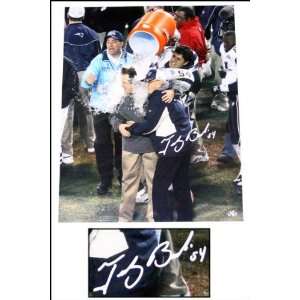  Belichick gatorade signed Bruschi