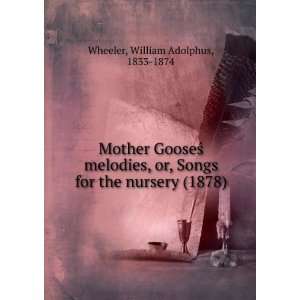  Mother GoosesÌ melodies, or, Songs for the nursery (1878 