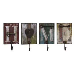   Mdf Iron Home Heartwarming Distressed Painted Wood: Home & Kitchen