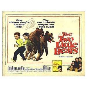  Two Little Bears Original Movie Poster, 28 x 22 (1961 