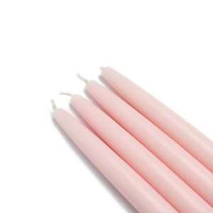  6 Light Rose Taper Candles (144pcs/Case) Bulk