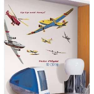 Take Flight Repositionable Wall Decals Mega Pack, Set of 25