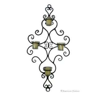   New Large Cast Iron Votive Candle Holder Wall Sconce: Home Improvement