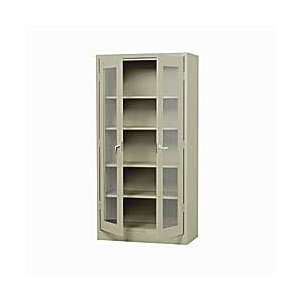 ATLANTIC METAL Visual Storage Cabinets   Gray:  Industrial 