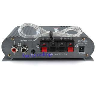 Micro Hi Fi Stereo Audio Amplifier 12W 2CH FM Input MP3  