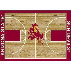  Arizona State Sun Devils College Basketball 3X5 Rug From 