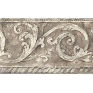    Architectural Scroll Old World Wallpaper Border: Home Improvement