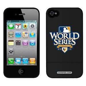  World Series 2010 logo on AT&T iPhone 4 Case by Coveroo 