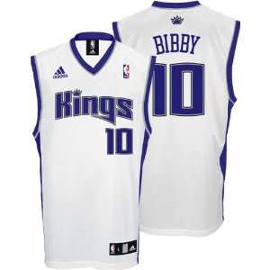  Mike Bibby Youth Jersey: adidas White Replica #10 