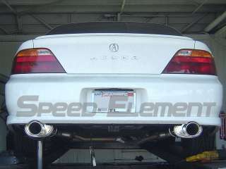 Acura TL 99 00 01 02 03 type S Axle back Exhaust JDM oval dual 