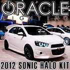   Sonic ORACLE Headlight HALO Kit 6K HID White LED/SMD Halos DRL Rings