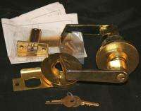 Yale AU5305LX Brass Lever Lockset Door Handle Lock ZX  