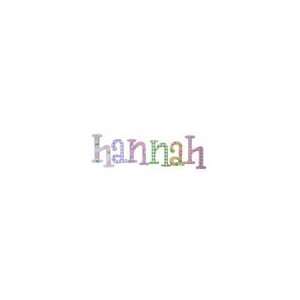  Hannah Hand Painted Letters