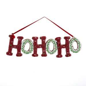   Kisses HOHOHO Word Christmas Ornaments 4 Home & Kitchen