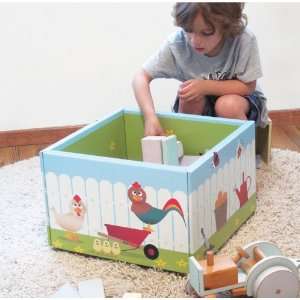  Cardboard Toy Box on Wheels: Toys & Games