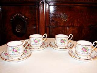 VINTAGE ROYAL ALBERT PETIT POINT CUP AND SAUCER  