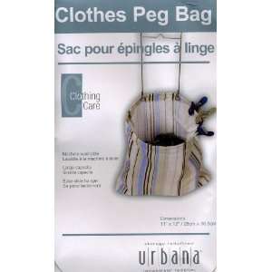  URBANA Clothes Pin Bag (Large): Home & Kitchen