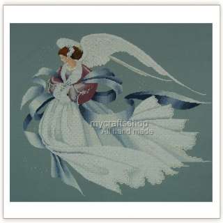 PREORDER FINISHED COMPLETED CROSS STITCH Angel Season  
