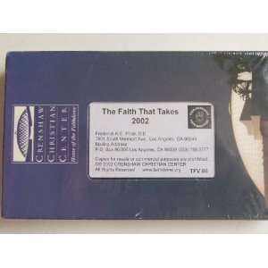  The Faith That Takes 2002 Dr. Price (VHS) 