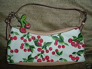 XOXO purse/handbag cherry design with key chain  
