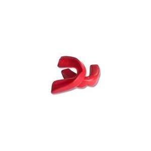  Sports & outdoors Single Mouth Guard (Red,Adult): Sports 